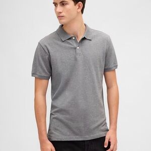 Gap All Day Pique Polo Medium Gray XL new in package